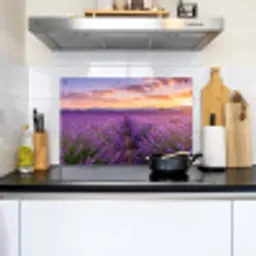 Lavendel - Veld - Natuur - Paars Inductie beschemer met haakjes klein -sfeer2