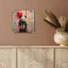 Graffiti - Panda - Ballon - Street art - Banksy plexiglas 5mm klein -sfeer5