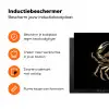 Goud - Krab - Dieren - Zwart Inductie beschermer vinyl 3mm klein -zzzzzzz-td-ups