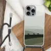 Grijs - Berg - Paarden Hoesje iPhone 16 Pro Max met koord klein -sfeer4