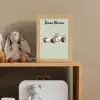 Beige - Raceauto - Stippen - Wielen Light Box met kabel (Kinderlampje) klein -sfeer2_kind