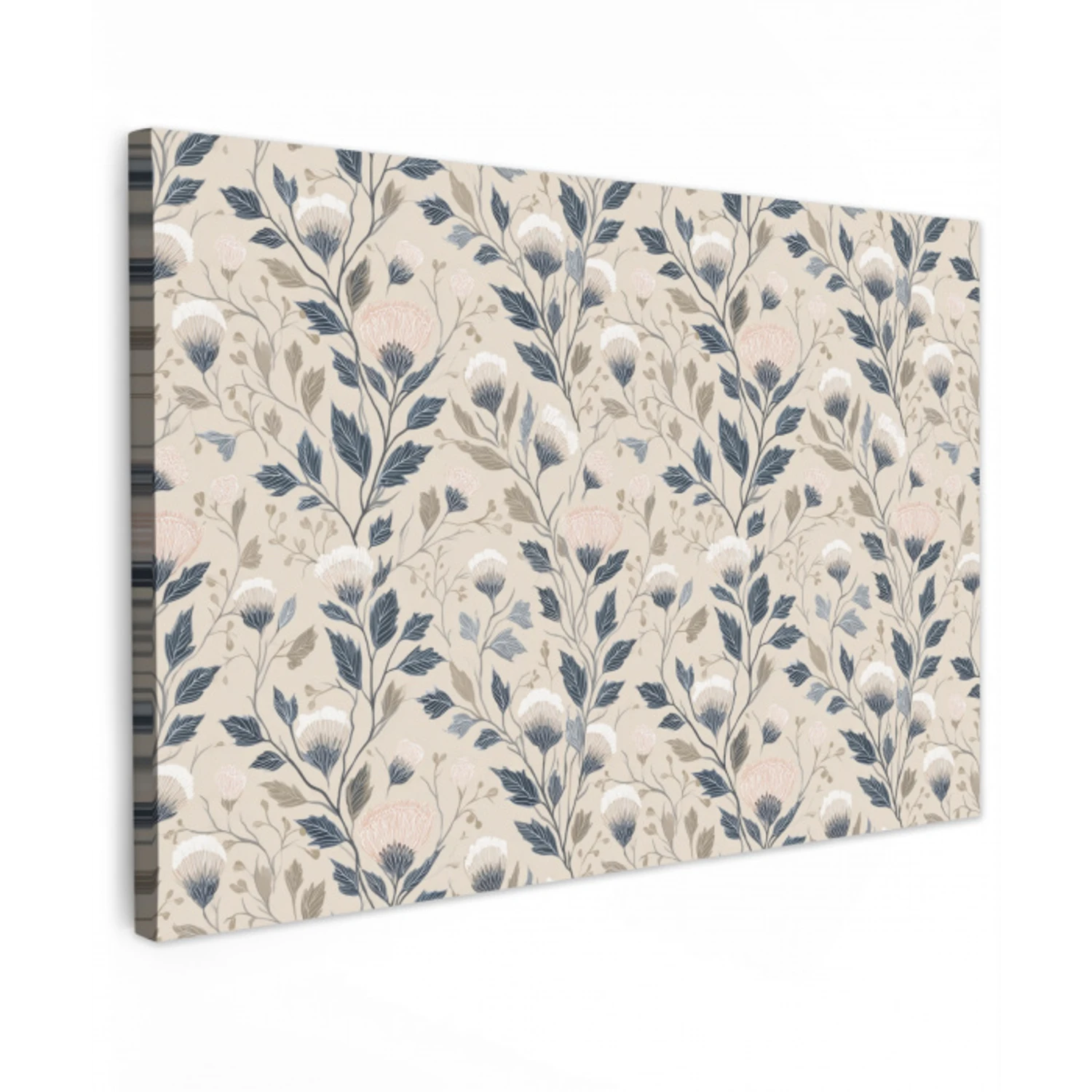 Klassiek - Botanisch - Kleurrijk canvas 2cm klein 34 -z3d