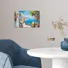 Landschap - Bloemen - Natuur - Zomer poster papier klein -sfeer3