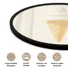 Softijs - Hoorntje - Wit Fotolijst rond zonder passe partout klein -closeup_NL