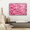 Roze - Schuim - Bubbels canvas 2cm klein -sfeer6