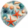 Zeesterren - Schelpen - Illustratie - Zand Wandcirkel behangsticker klein -3d