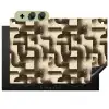 Abstract - Retro - Zwart Inductie beschemer met haakjes klein 777 -3d