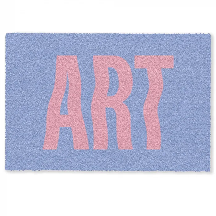 Art - Roze - Blauw Deurmat klein -zkaufland3d