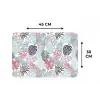 Bladeren - Jungle - Pastel - Tropisch Placemat vinyl groot -specs