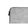 Grijs - Marmer - Mat laptophoes neopreen klein 279 -detail