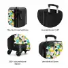 Fruitige jungle collage NBS - Handbagage koffer - Volwassenen Unisex middel zzzzzzzbolletjes_DE