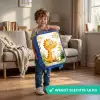 Dino - Voetbal - Oranje Kinderkoffer - Blauw klein -sfeer2_NL