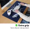 Kreeft - Porselein - Delfts - Blauw Muismat XXL klein -sfeer3