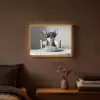 Chihuahua - Hond - Zonnebril - Humoristisch - Zwart - Wit - Spaghetti Light Box met batterij (Wandlamp) middel -sfeer4