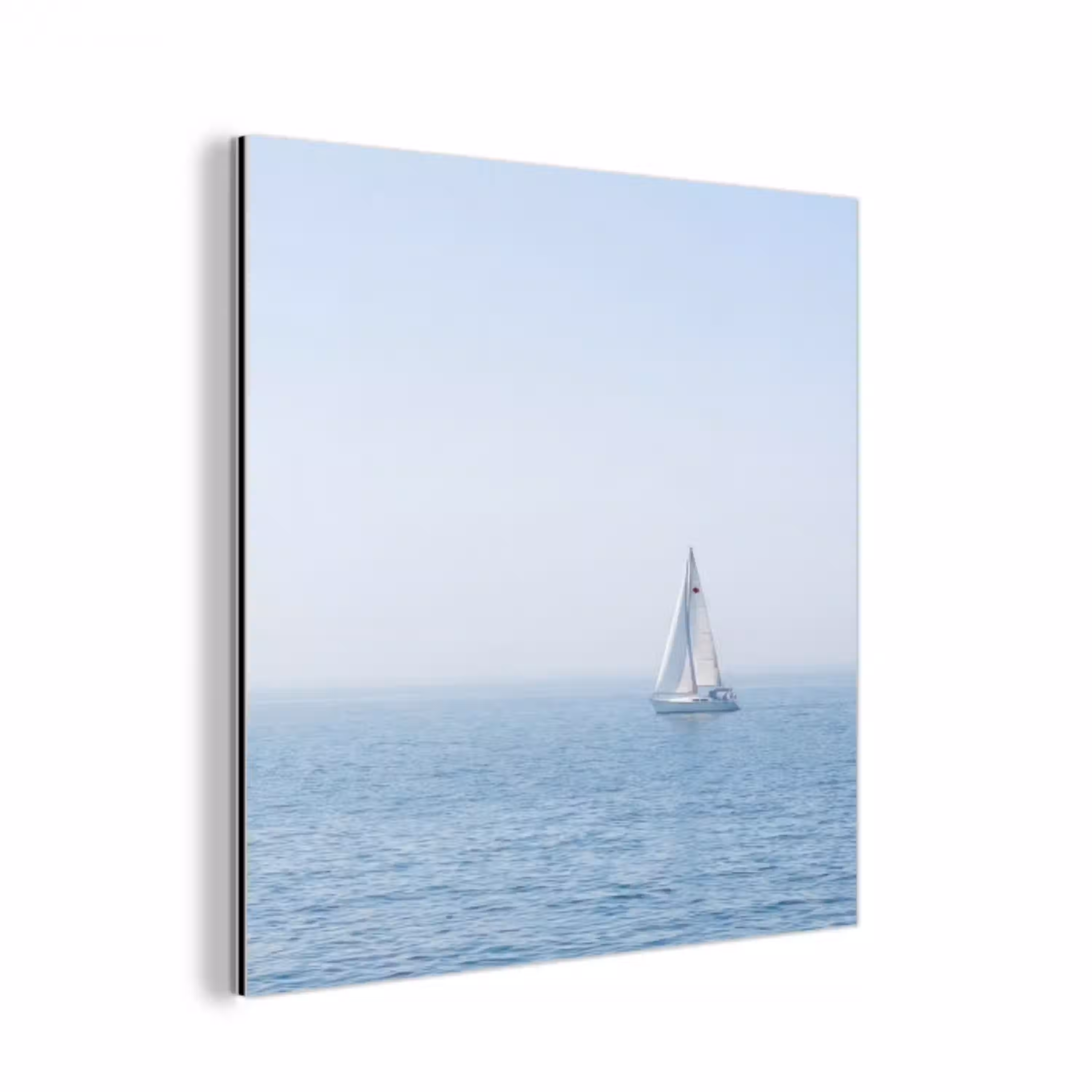 Horizon - Zeilboot - Zee aluminium wit klein -3d