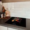 Boeket - Romantisch - Kleurrijk Inductie beschermer vinyl 3mm middel -sfeer3