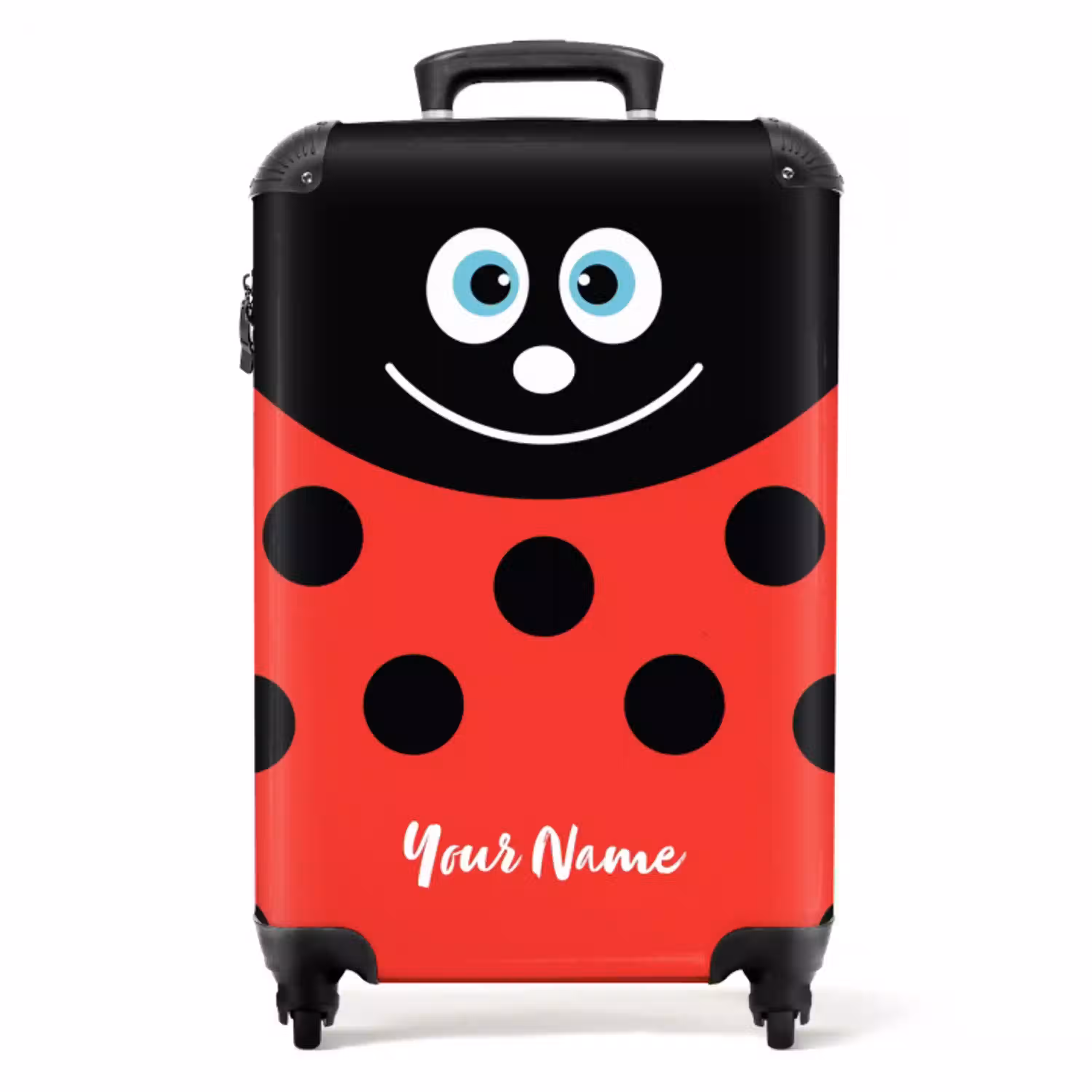 Lilly lieveheersbeestje NBS - Handbagage koffer - Kinderen Unisex middel -productfoto_recht