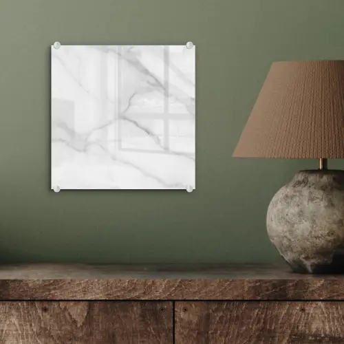 Marmer - Structuur - Wit - Grijs - Steen - Marmerlook plexiglas 5mm klein -sfeer3
