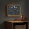 Sterren - Kleurrijk - Lichtgevende kernen Light Box met batterij (Wandlamp kind) middel -sfeer5_kind