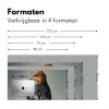 Vogel - Realistisch - Veren - Bruin Muismat XXL klein -sfeer5