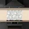Bohemian - Bloemen - Bladeren - Jungle - Tropical keuken achterwand spatscherm klein -sfeer1