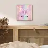 Eenhoorn - Glitters - Regenboog - Pastel aluminium wit klein -sfeer3