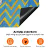 Mok - Koffie - Zigzag - Slagroom Inductie beschermer vinyl 3mm klein -zzzzzzz-td-onderkant