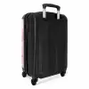 Summer memories - Roze bloemenpracht NBS - Handbagage koffer - Kinderen Unisex middel -achterkant