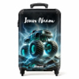 Thunder Wheels NBS - Handbagage koffer - Kinderen Unisex middel -productfoto_recht