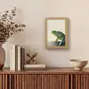 Kameleon - Groen - Minimalistisch Light Box met kabel (Tafellamp) klein -sfeer2