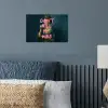 Vrouw - Portret - Kroon poster papier klein -sfeer2