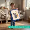 Muis - Saxofoon - Muziek Kinderkoffer - Blauw klein -sfeer2_FR