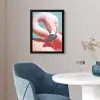 Close-up flamingo fotolijst zwart zonder passe partout klein -sfeer4