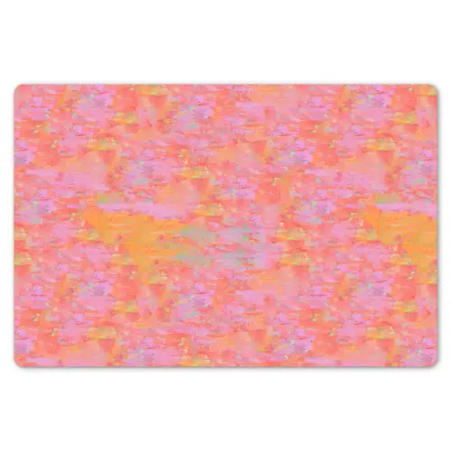 Vloeiend - Verf - Perzik Placemat vinyl groot 368 -zzsfeer1_Kitchenyeah-website