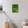 Mojito - Cocktail - Citroen - Groen tuinposter los doek klein -sfeer8