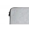 Grijs - Terrazzo-effect - Beton laptophoes neopreen klein 279 -detail