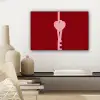 Love - Hart - Rood canvas 2cm klein -sfeer6