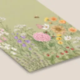 Botanisch - Bloemen - Kleurrijk fotolijst zwart zonder passe partout klein -zsfeer6