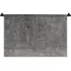 Beton - Muur - Cement Wandkleed katoen klein -zz3d
