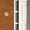 Boomschijf - Klassiek Naambord Rond klein -sfeer3-rond-XS