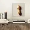 Pinda - Ruw - Beige aluminium wit klein -sfeer1