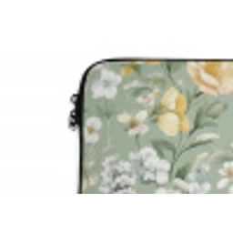 Klassiek - Bloemenpatroon - Kleurrijk laptophoes neopreen klein 279 -detail
