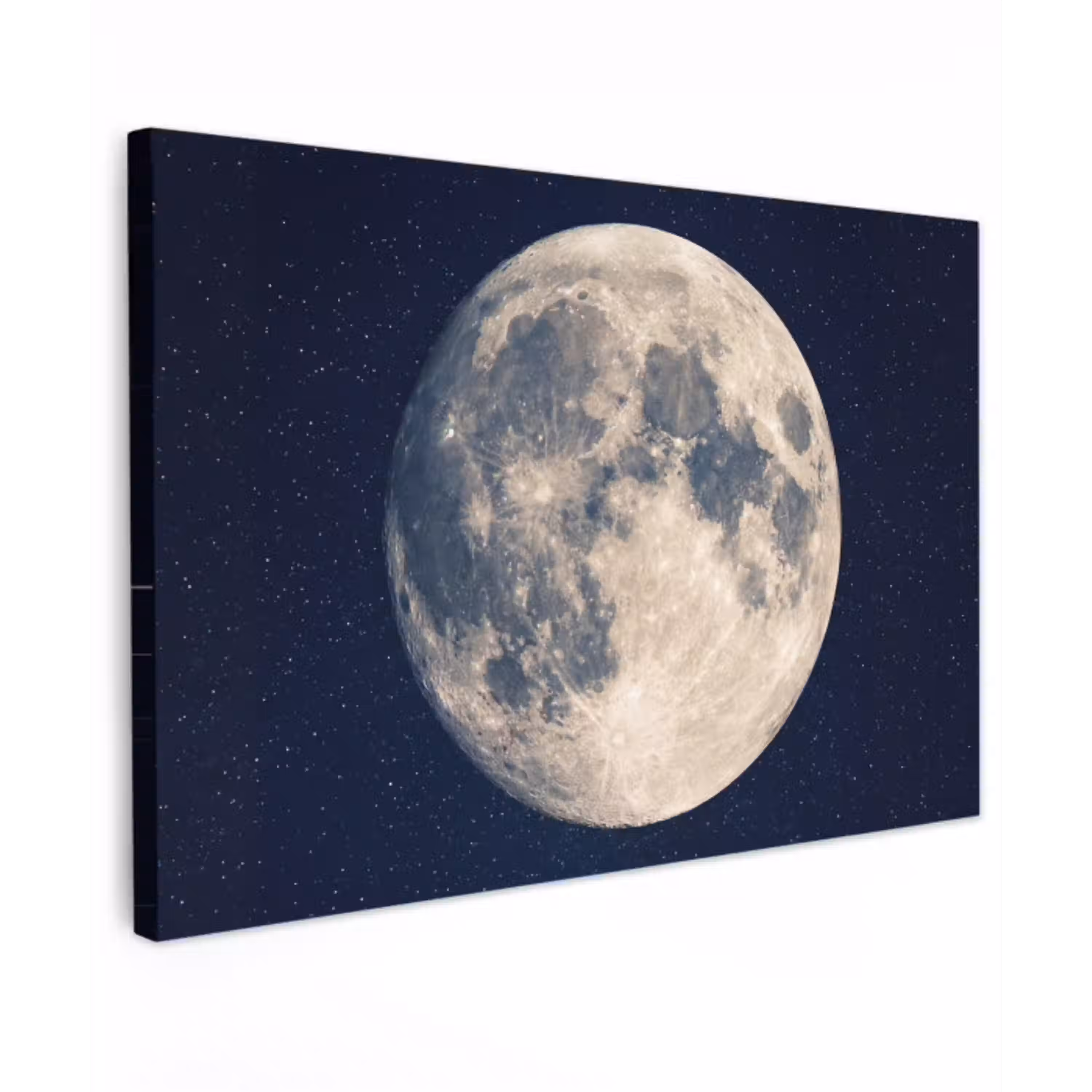 Ruimte - Maan - Kosmos canvas 2cm klein -z3d