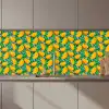 Mango - Patroon - Fruit - Bladeren keuken achterwand 2 middel 871 zz_3dshopping