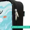 Haai - Water - Zee Kinderkoffer - Zwart klein -rits_FR