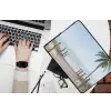 Palmbomen - Pad - Horizon laptophoes neopreen klein -bureau