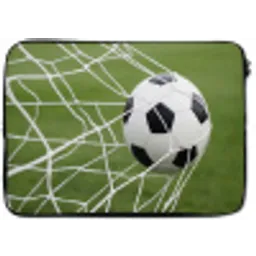 Voetbal - Goal - Net - Sport laptophoes neopreen klein -zkaufland3dotto