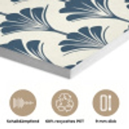 Klassiek - Motief - Blauw PET vilt klein 837 -closeup_DE