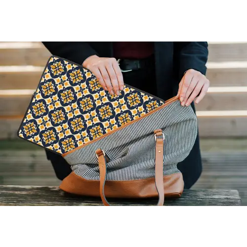 Patroon - Siertegel - Kleurrijk laptophoes neopreen klein 279 -tas