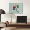 Lollys - Schaduw - Drie - Blauw PET vilt klein -sfeer5